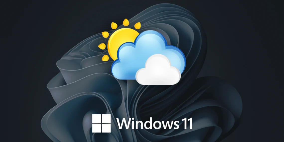 Comment afficher ou supprimer la météo sur la barre des tâches de Windows 11