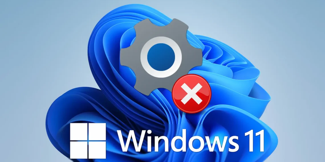 L'application Paramètres ne s'ouvre pas dans Windows 11